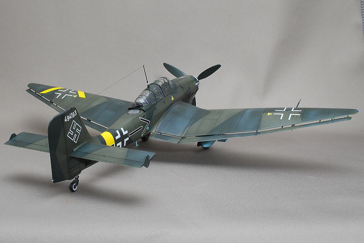 ユンカース Ju87G-2 スツーカ タンクバスター ドイツ軍攻撃機 ハセガワ