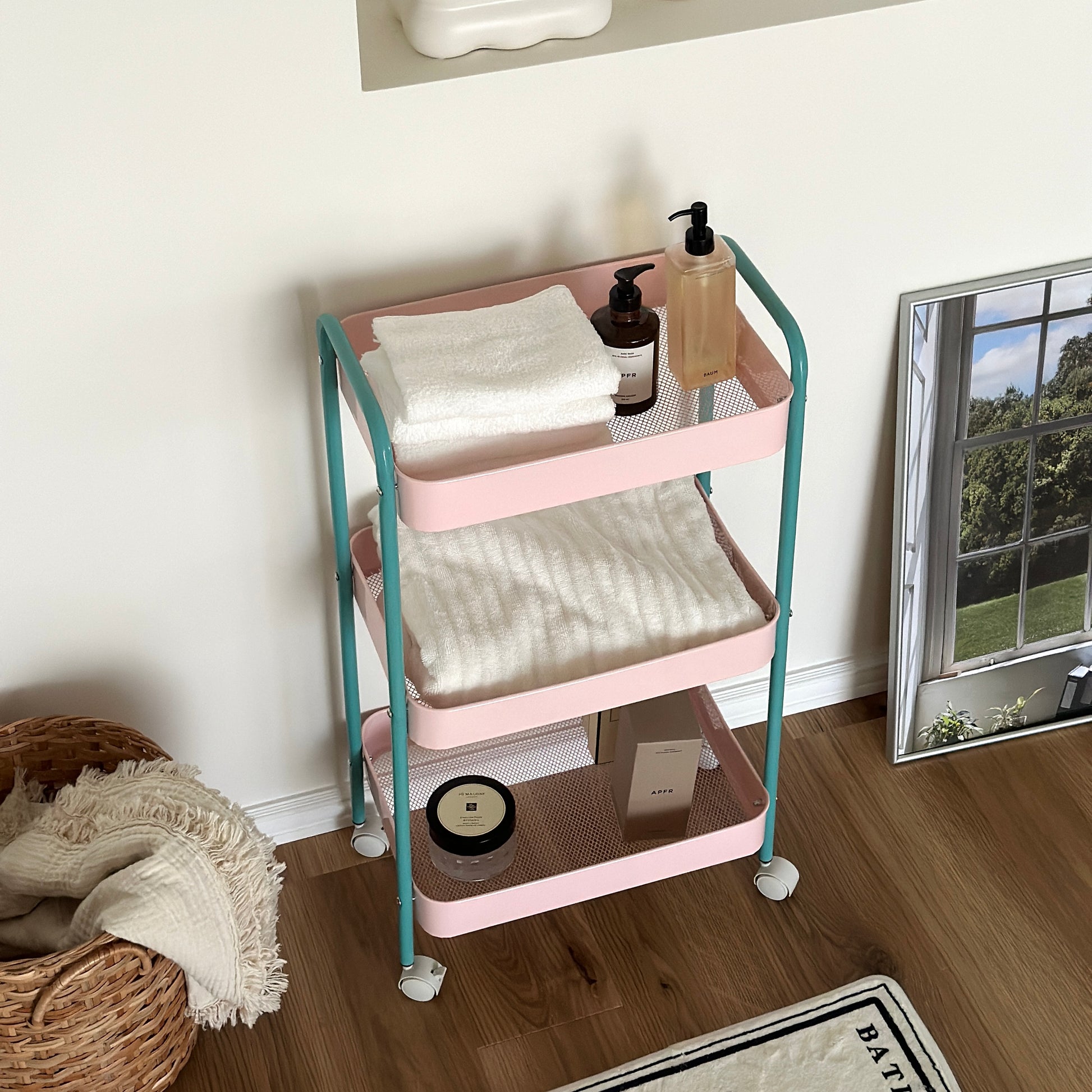 ワゴン｜バイカラー3段ワゴン - territory