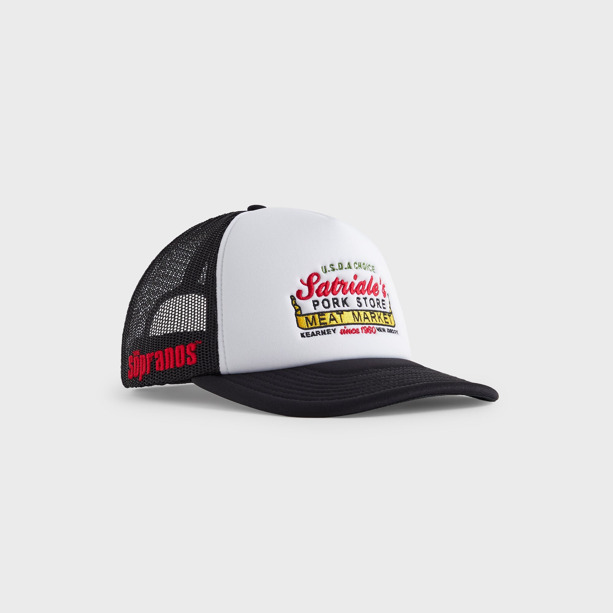 Kith for The Sopranos Satriale's Nolan Trucker Hat - Black