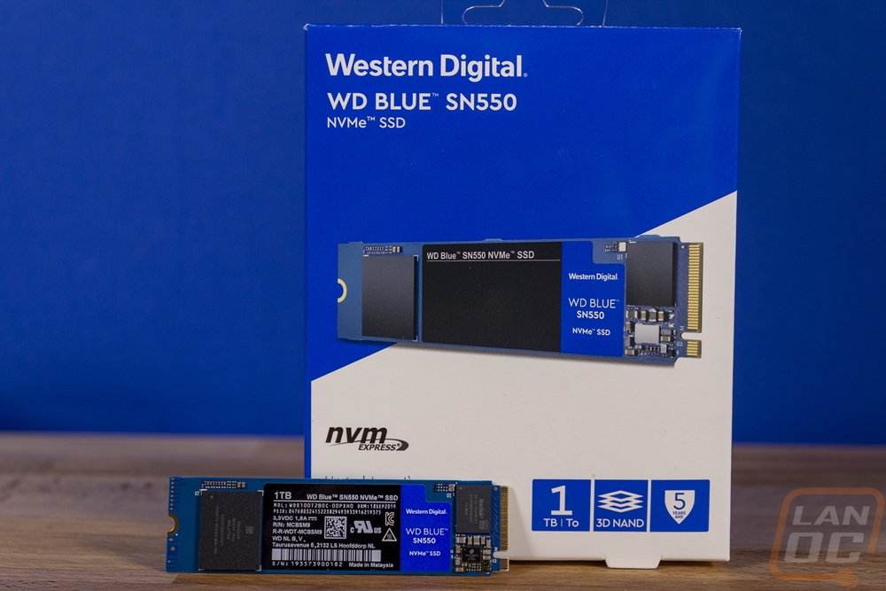 WD SN550 Blue 1TB NVMe SSD - LanOC Reviews