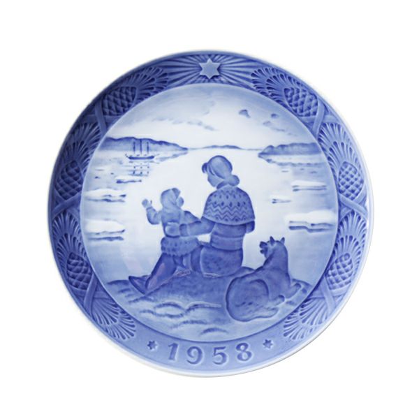 ロイヤルコペンハーゲン（Royal Copenhagen） イヤープレート 1987年