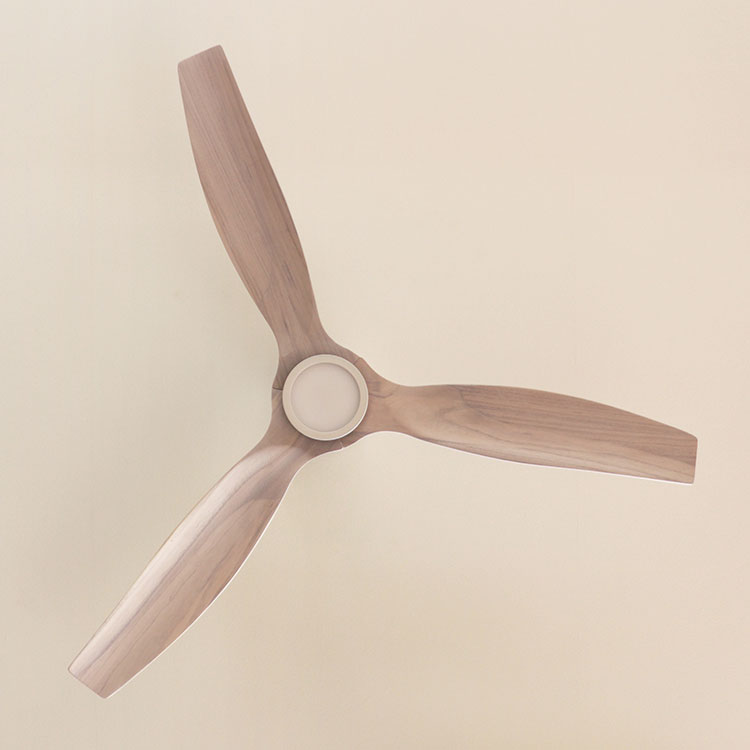 Modern Collection LED シーリングファン DCモーター REAL wood blades