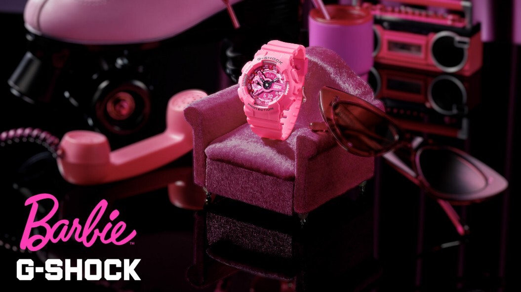 G-SHOCK × Barbie ! コラボG-SHOCK確認！「GMA-S110BE-4AJR」。2月