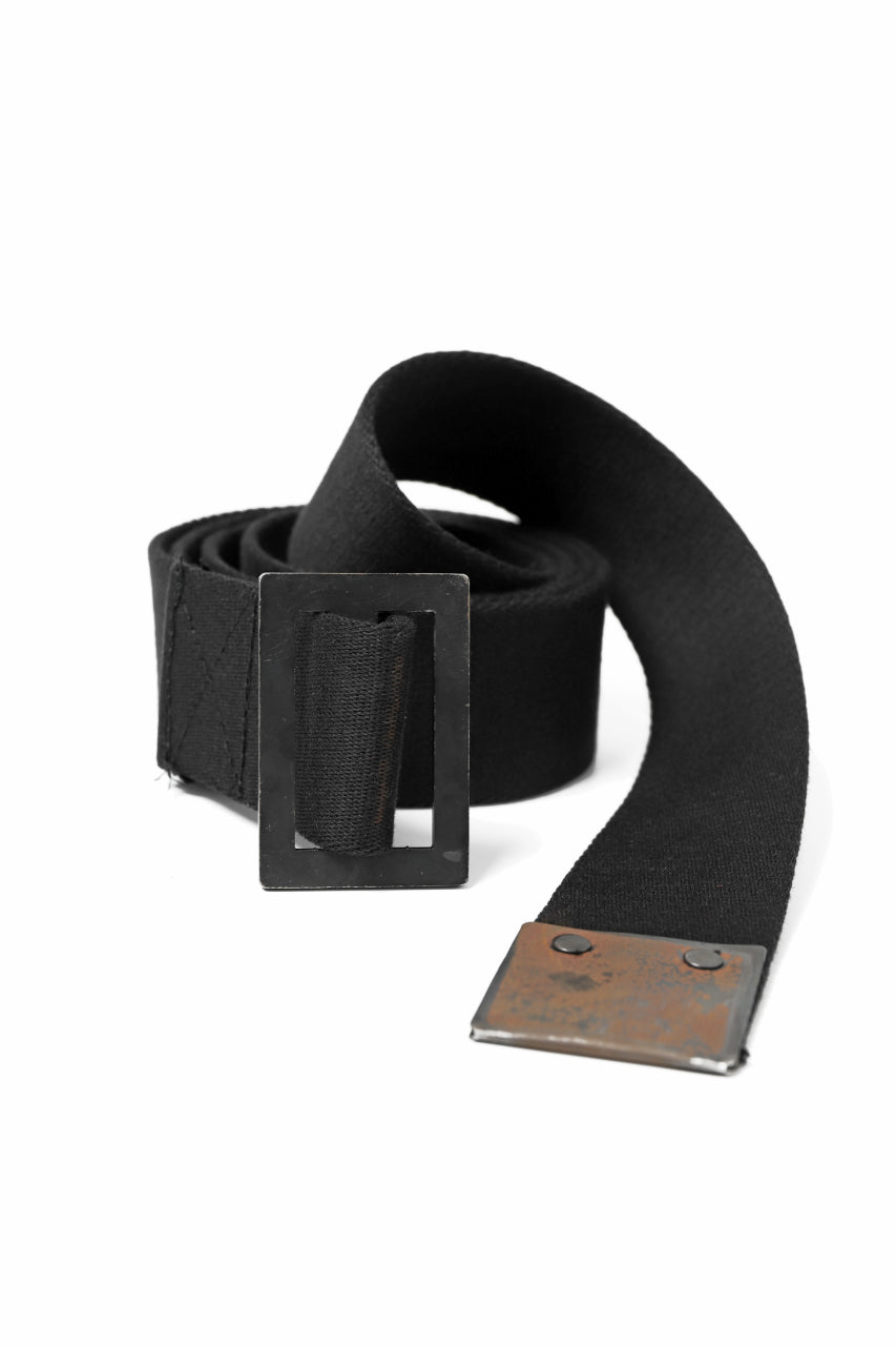 BORIS BIDJAN SABERI FABRIC & PLATE BELT / OBJECT DYED 