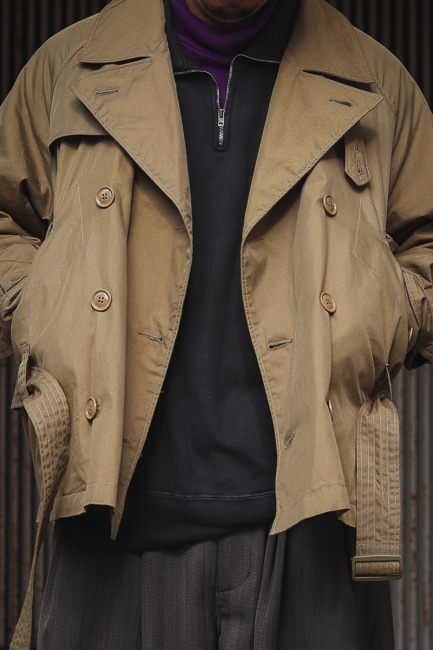 Engineered Garments [Short Trench Jacket]