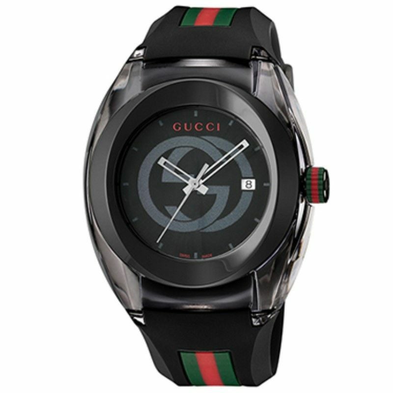 グッチ GUCCI 腕時計 メンズ SYNC ブラック YA137107A | GINZA