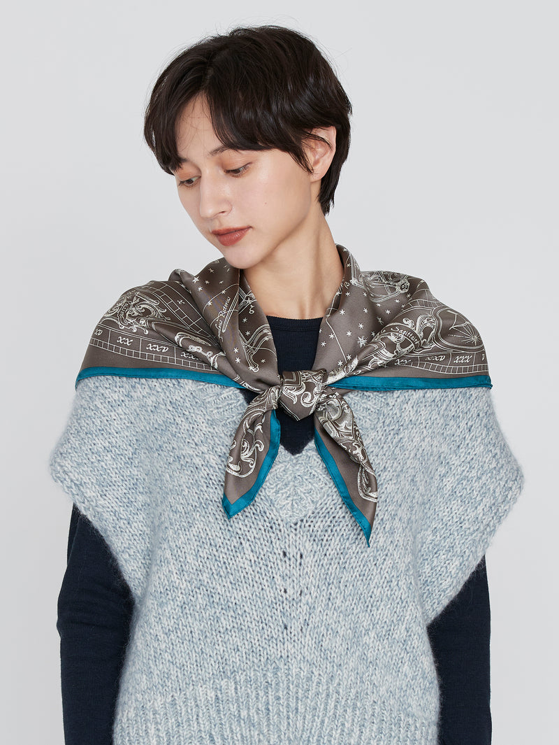 シルクスカーフ88＞天界図 – manipuri