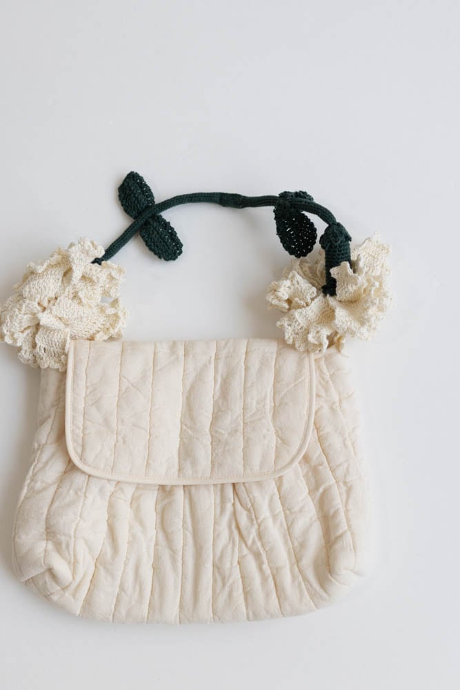 ASEEDONCLOUD アシードンクラウド | Shokuonshitsu Flower Bag -Ivory