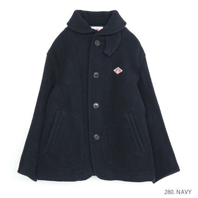 ◇[DT-A0010WOP] DANTON(ダントン) ウールライトパイル ラウンドカラー