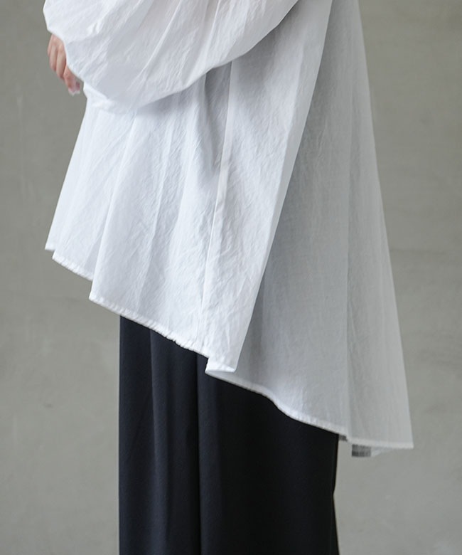 SALE 50%OFF】[3-230083]mizuiro ind(ミズイロインド) ピンタック