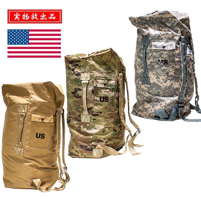 米軍実物 新型トランスポート ダッフルバッグ DUFFEL 軍事バッグ 放出品★ MILITARY（ミリタリー） 実物 USED 米軍 トランスポート ダッフル