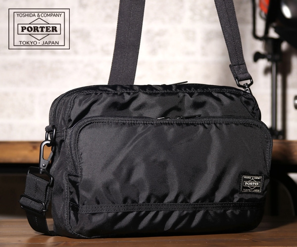 ポーター フラッシュ ショルダーバッグ 689-05949 （カラー：ブラック
