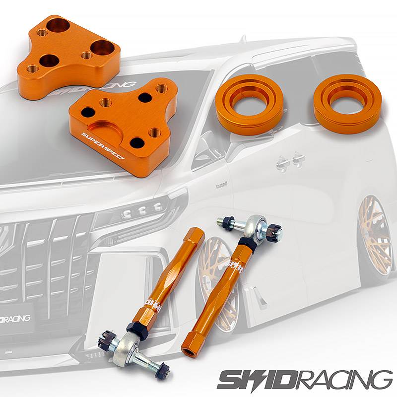 車検OK 30 アルファード フロント 鬼キャン キット キャンバー