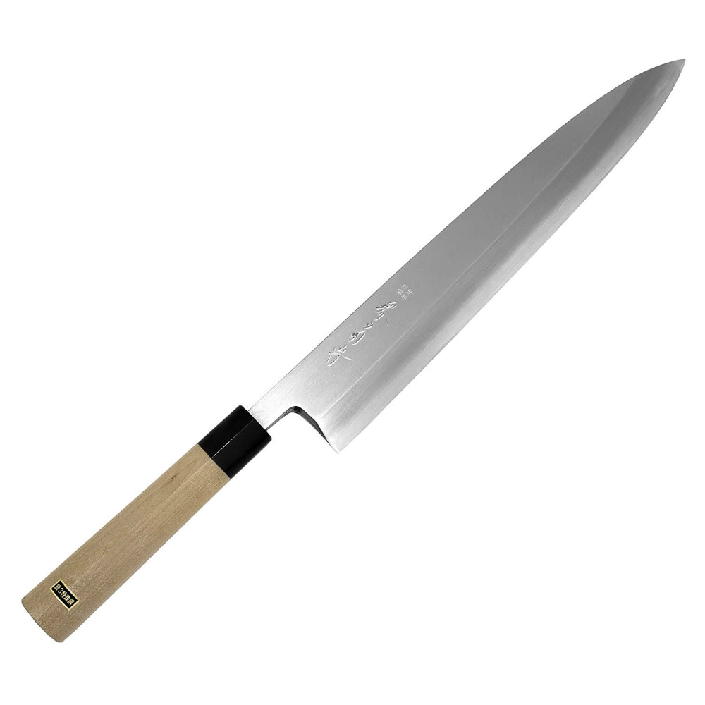 身卸包丁24cm 堺菊守 銀三鋼 AK-824 240mm 名入れ無料 本刃付け