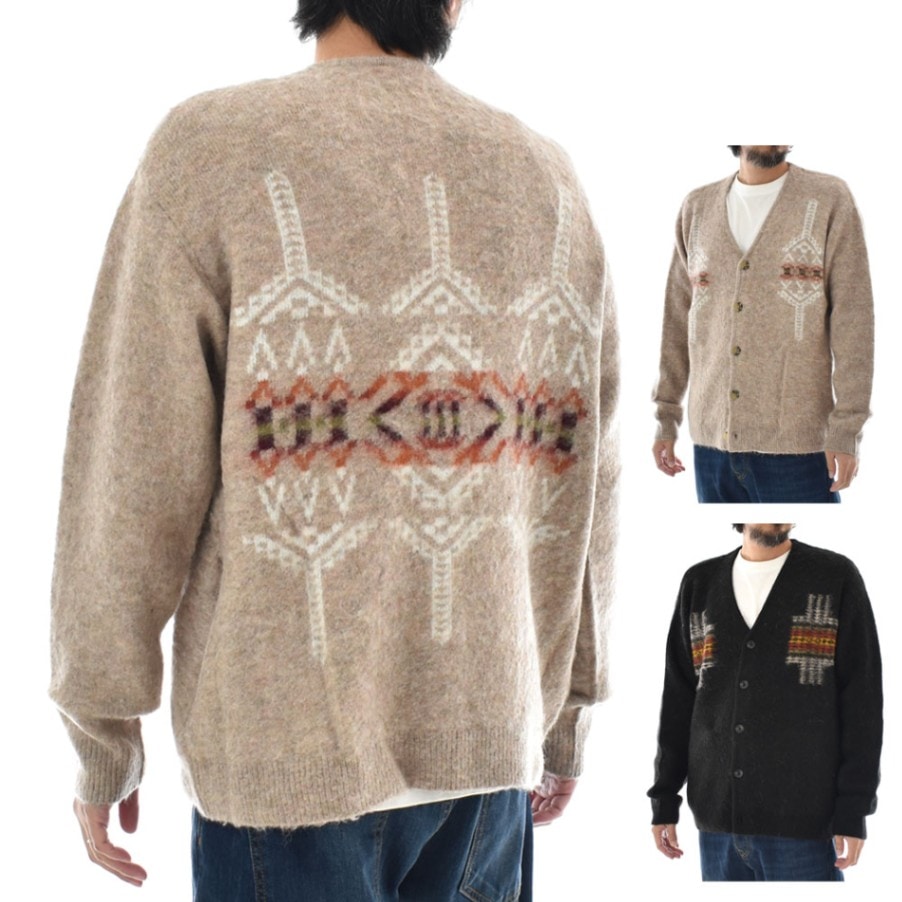 5%OFFセール】ペンドルトン PENDLETON モヘアカーディガン シャギー