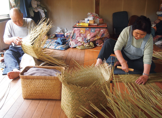 篠竹のかご - 荒物のこと │ 松野屋