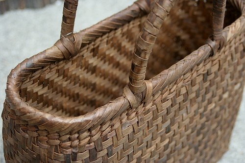 かご・バスケット・雑貨 - menui | 山くるみ 手提げかごバッグ L