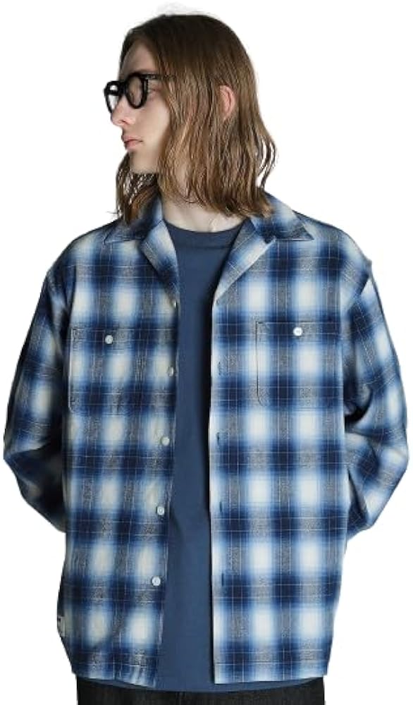 Amazon.co.jp: 【Schott】【ショット】 OMBRE CHECK FLANNEL LS SHIRT