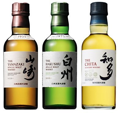 Amazon.co.jp: サントリー 山崎＆白州＆知多 シングルモルトスコッチ