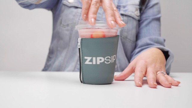 Amazon.com: ZipSip NONMAGNET - Adjustable All-In-One Coozie with