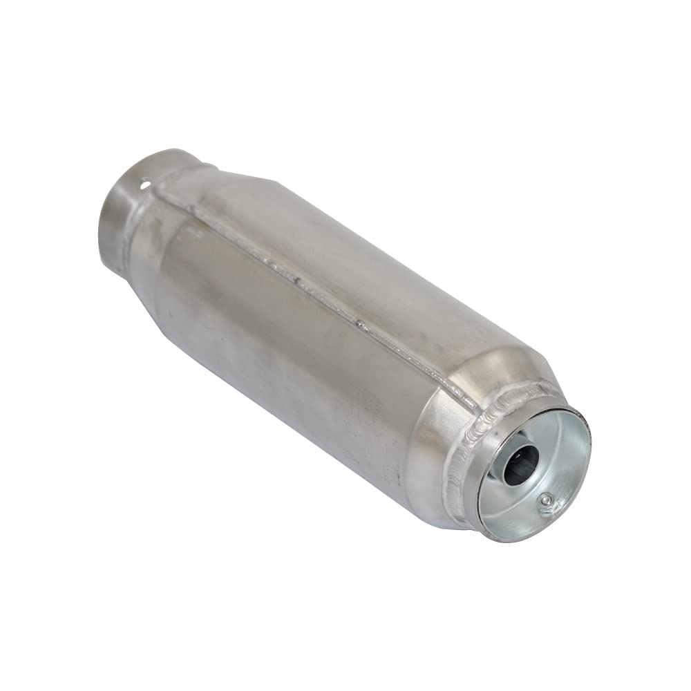 Amazon | 汎用 アルミ製 モナカ管サイレンサー70φ | バッフル | 車＆バイク