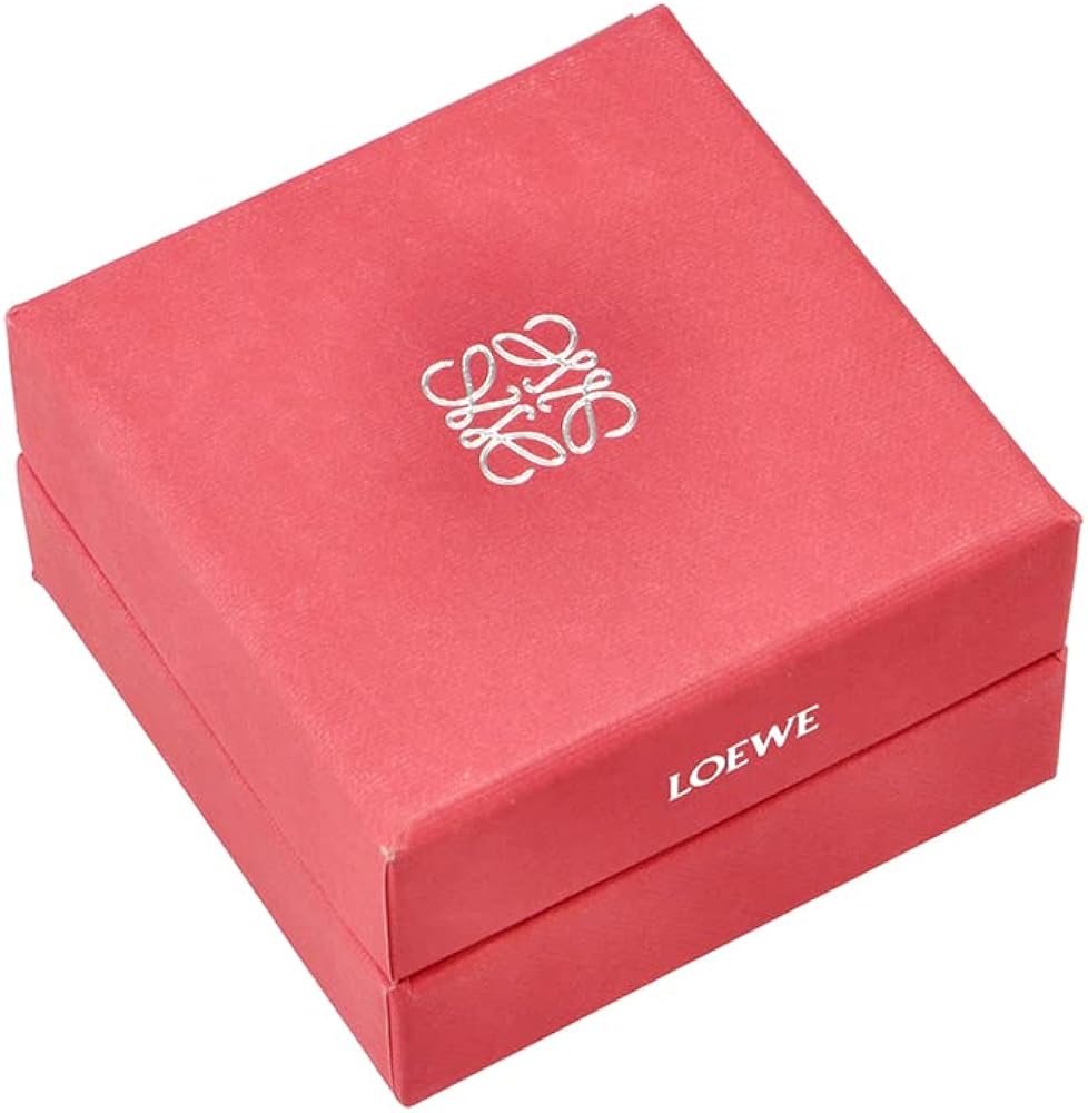 ☆LOEWE☆ カフリンクス アナグラム 正方形 SV925 シルバー 箱付き