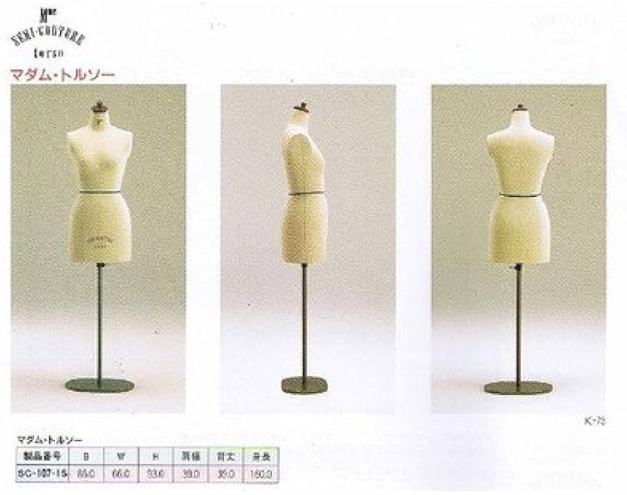 Amazon | キイヤ ボディ 人体 マダム・トルソー | モデル人形・手 通販