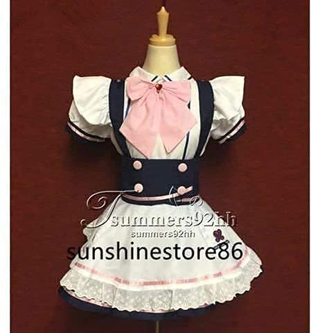 Amazon.co.jp: 七色格调 コスプレ衣装 めいどりーみん メイド服 (女性