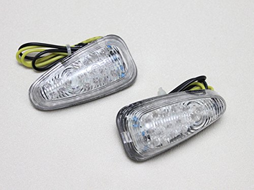 Amazon | LEDエアロウインカー クリアZX-12R ZX-6R ZRX1200 GPZ900R