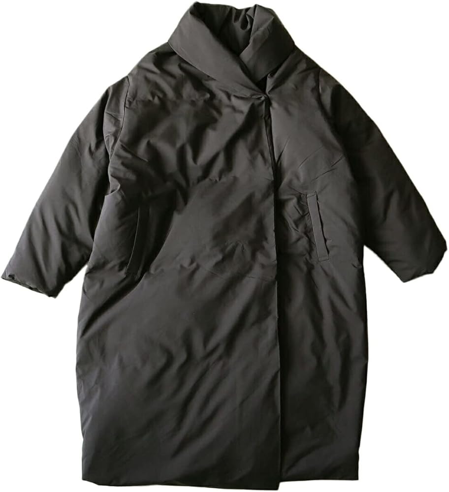 Amazon | [ミズイロインド] アウター/ドレープダウンコート 4-270007