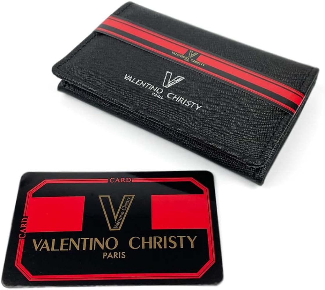Amazon | VALENTINO CHRISTY バレンチノクリスティ PUレザー 名刺入れ