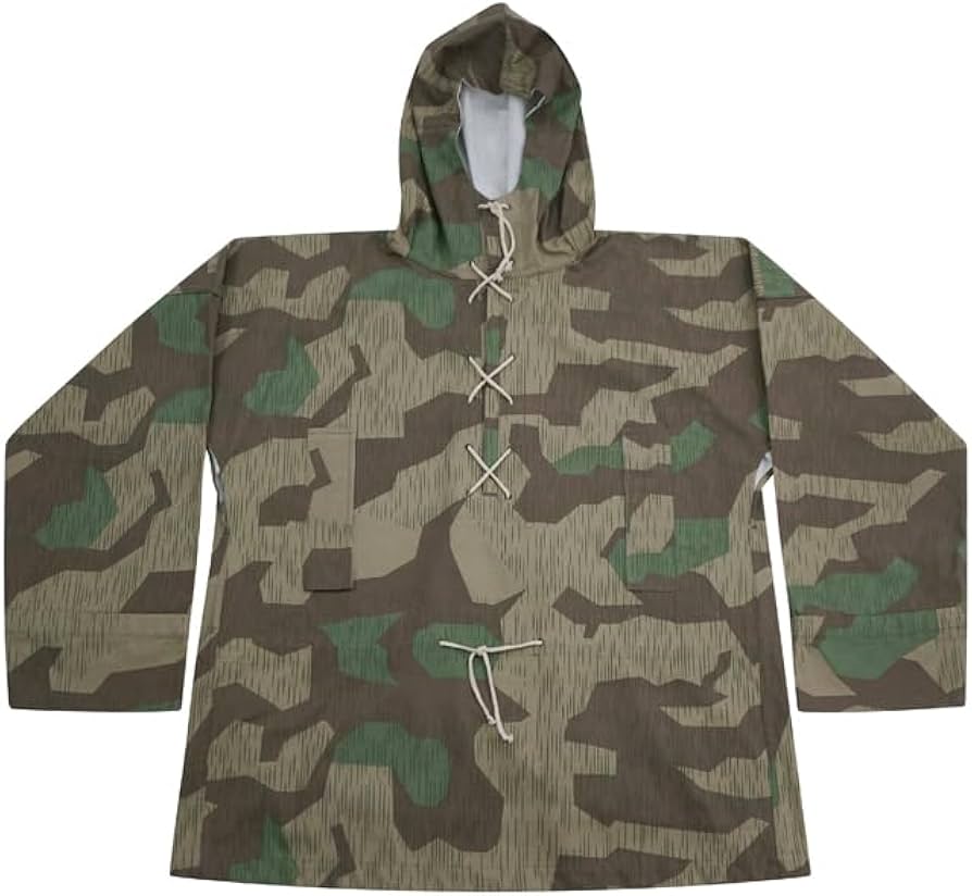 Amazon | 第二次世界大戦 ドイツ軍 両面着用 Splinter 破片迷彩 31 春