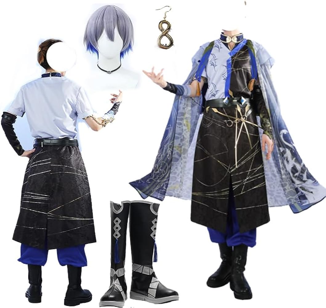 Amazon.co.jp: [楽コス] 小柳ロウ コスプレ 衣装 こやなぎ ろう 耳飾り