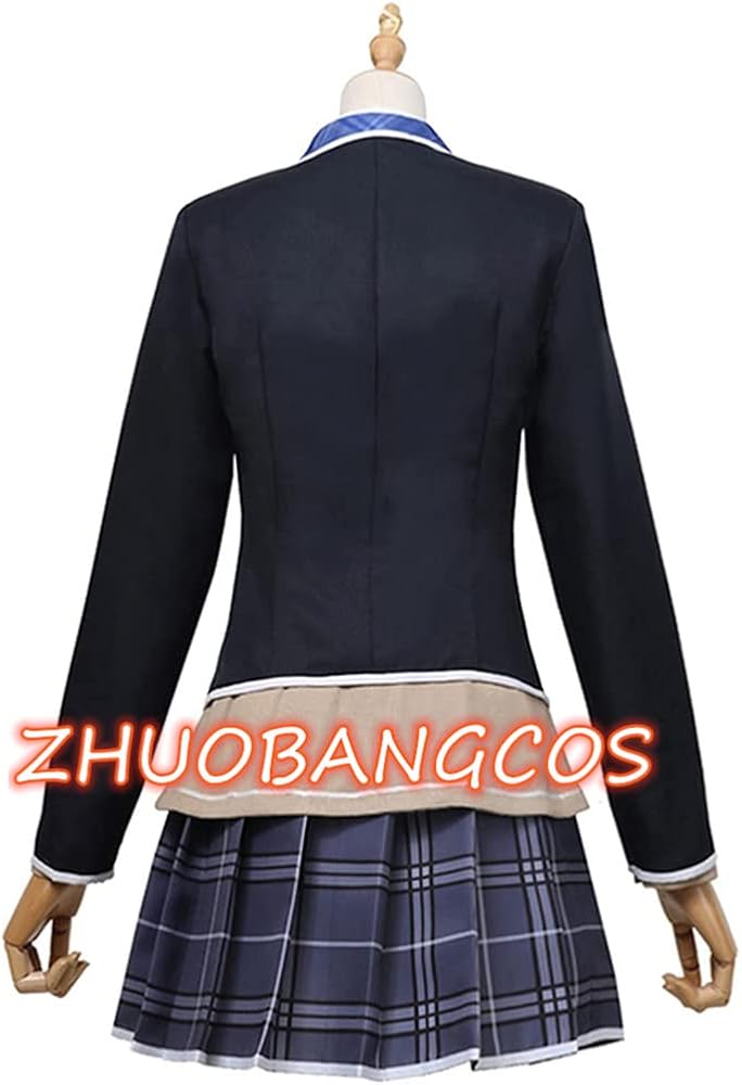Amazon.co.jp: [ZHUOBANG] 月ノ美兎 コスプレ衣装 プリーツスカート