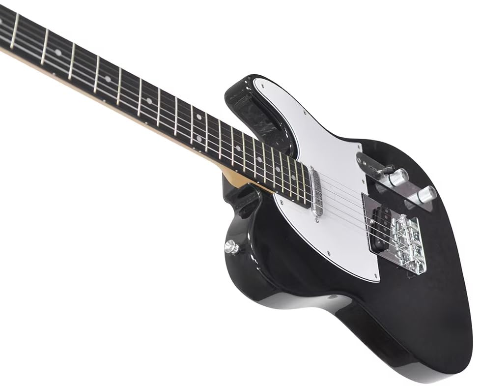 Amazon.co.jp: PLAYTECH Electric Guitar, Telecaster Type, Black
