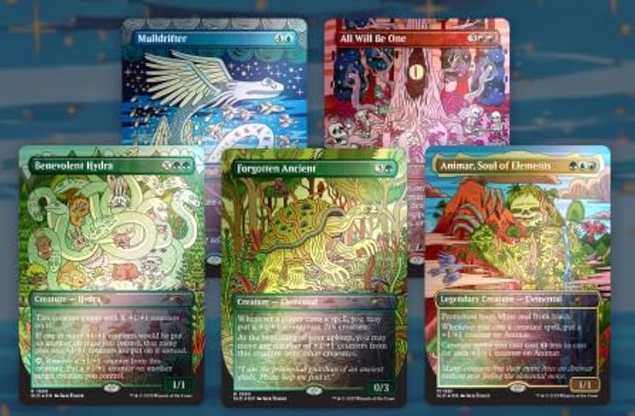 Amazon.com: Magic the Gathering Secret Lair Animar & Friends