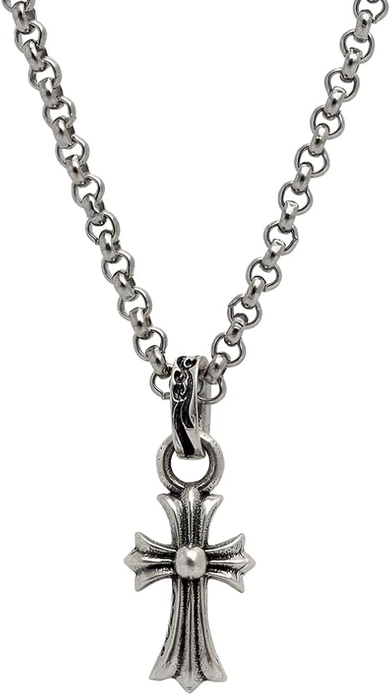 Amazon | 「silverKYASYA」シルバー925 クロスチャーム ベビーファット