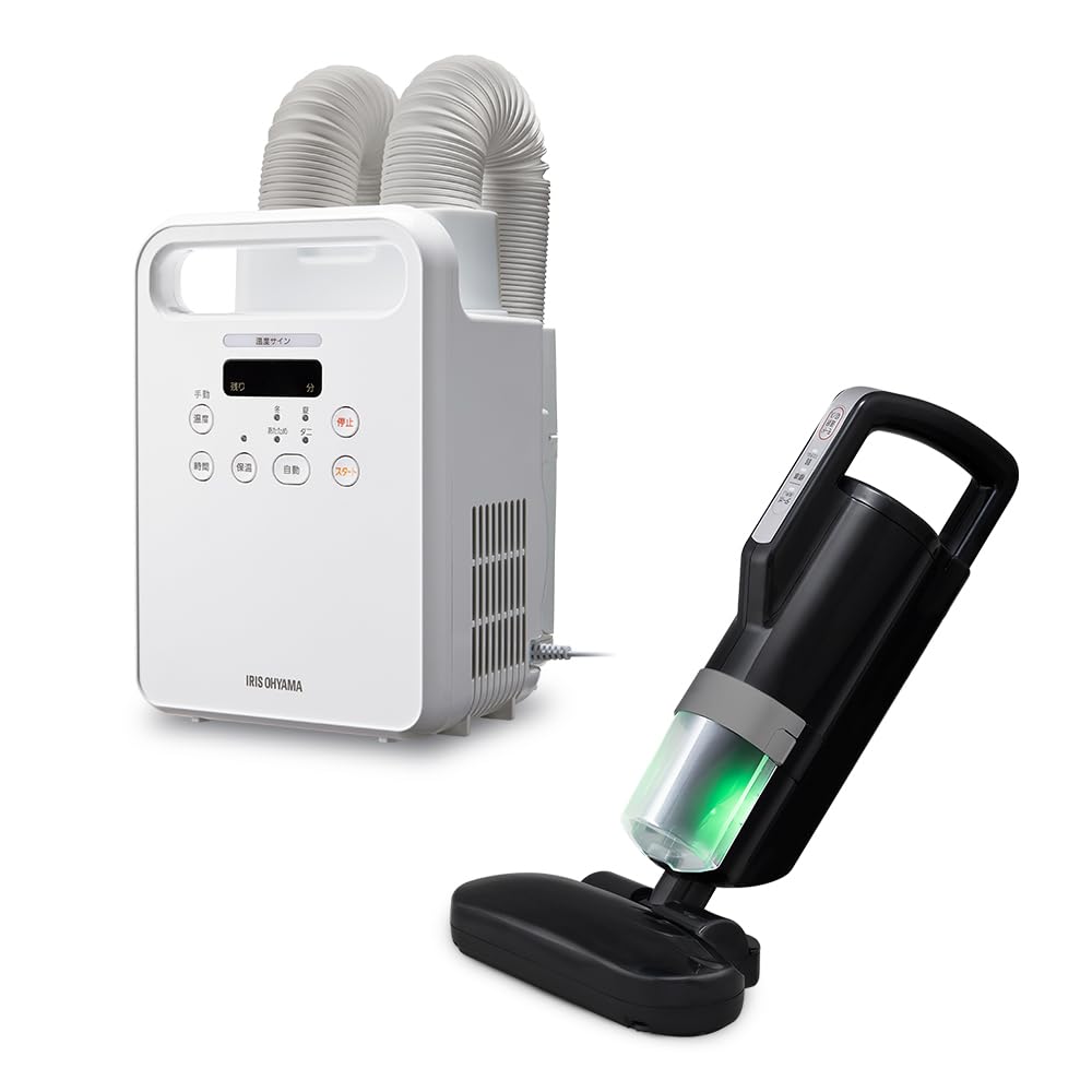 Amazon | アイリスオーヤマ 布団乾燥機+布団クリーナー セット AZ-FK