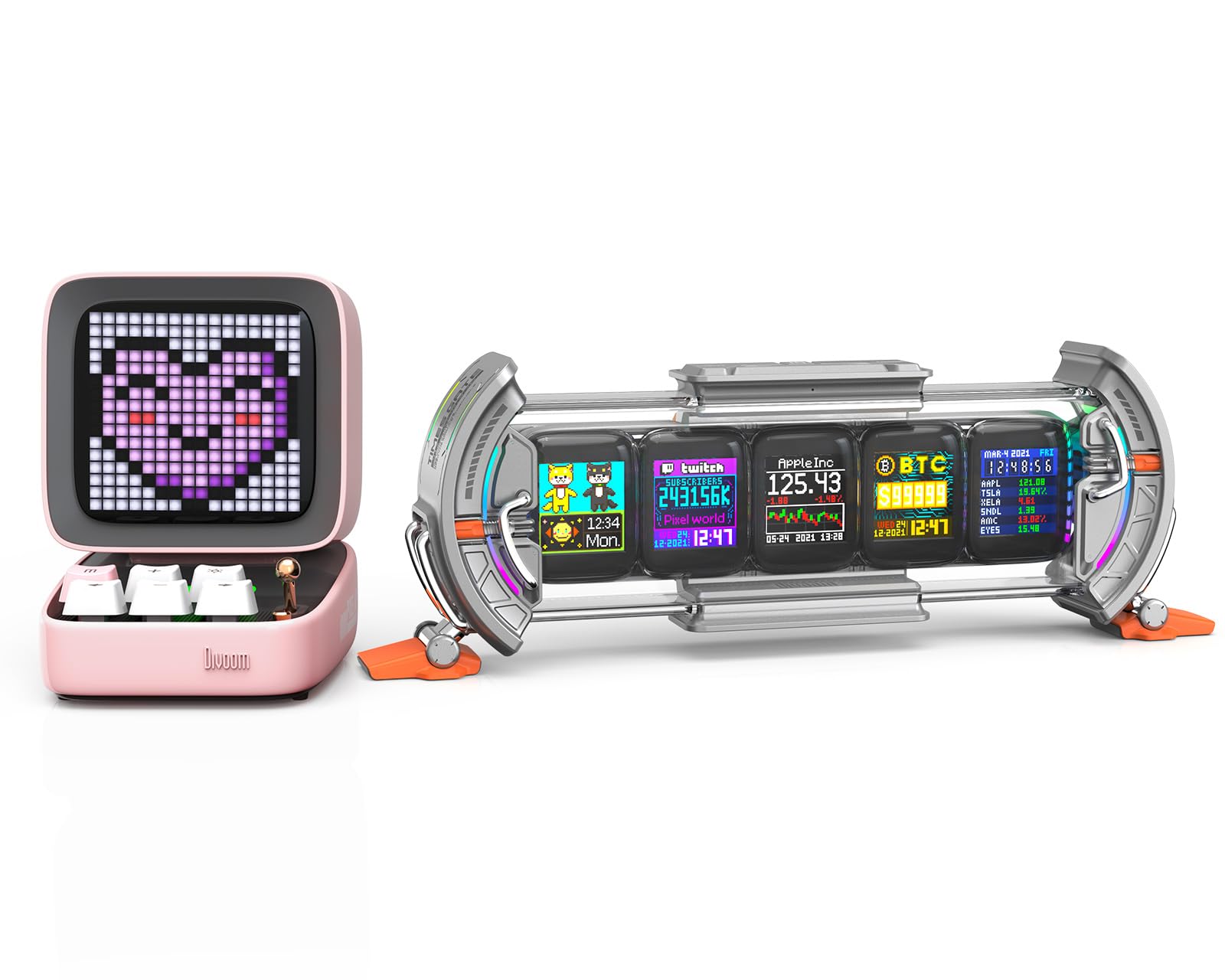 Amazon.com: Divoom Ditoo and Times Gate - Cute Gaming Digital