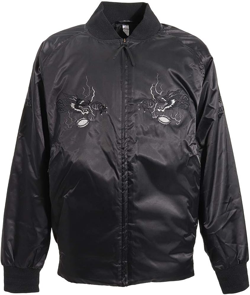 Amazon | [アディダス] ラグビー オールブラックス 日本限定スカジャン