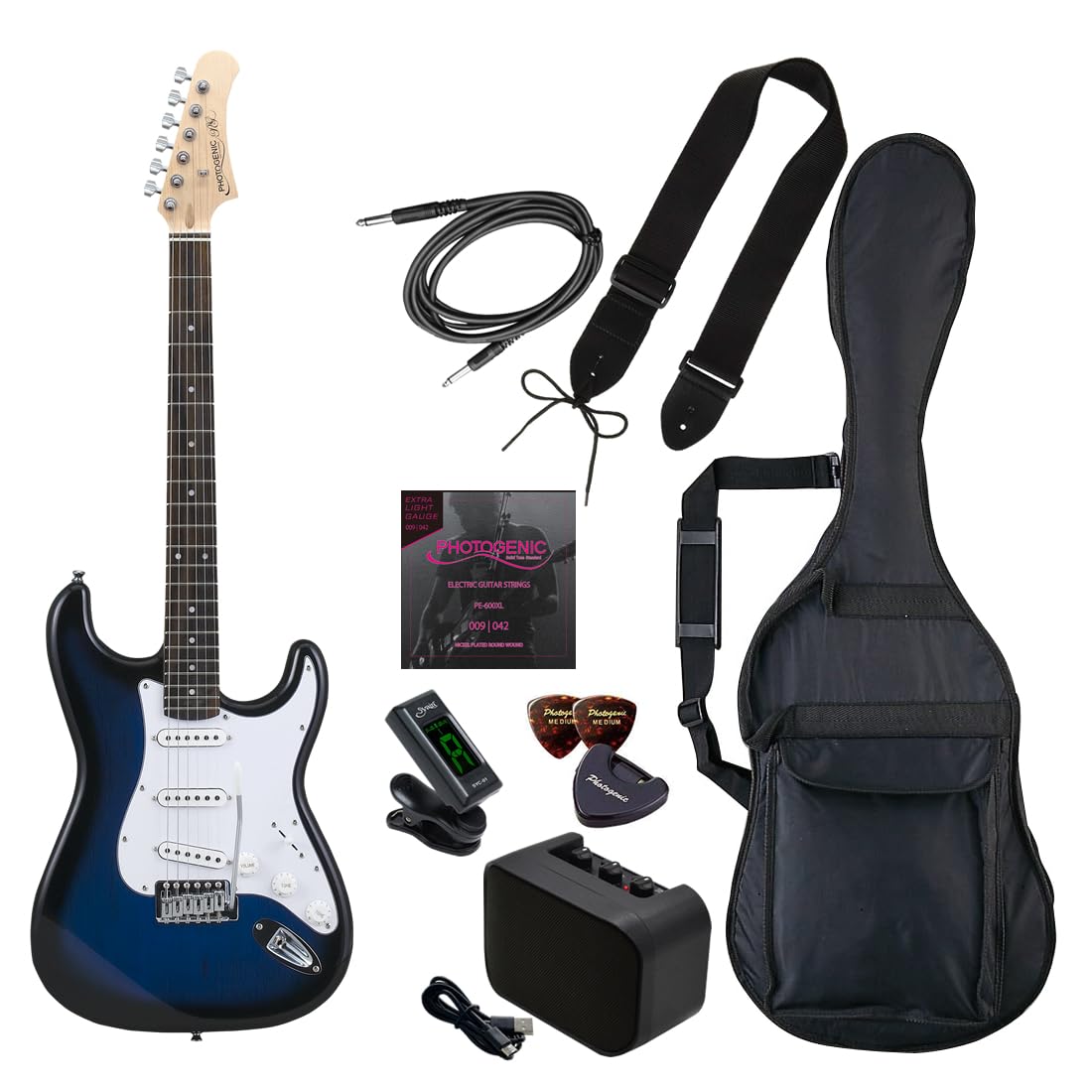Amazon | Photogenic フォトジェニック エレキギター 初心者入門