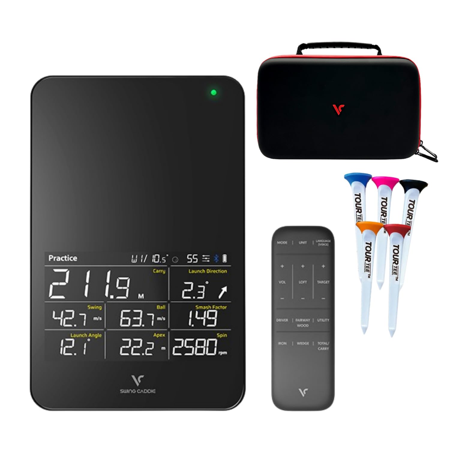 Amazon.co.jp: ボイスキャディ ゴルフ 弾道測定器 Swing Caddie 4