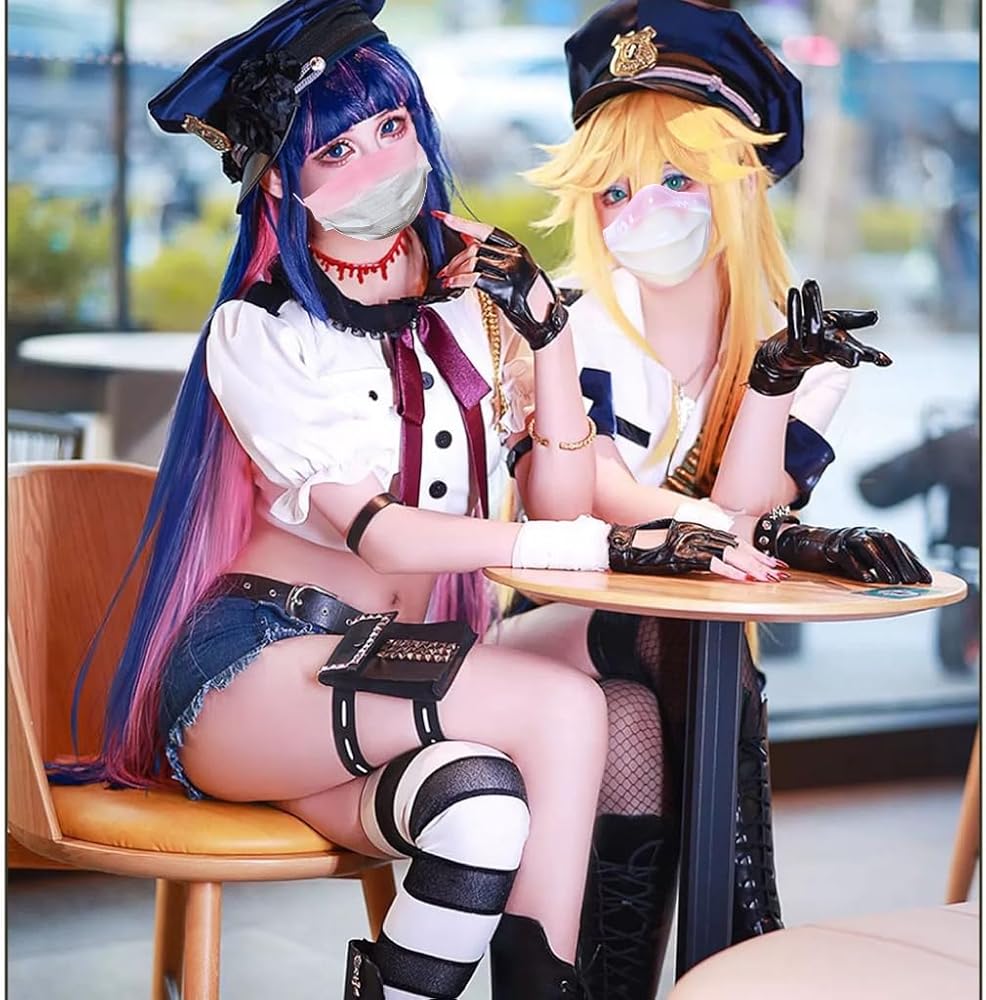 Amazon.co.jp: [Picksoco] ウィッグ付き パンティ ストッキング