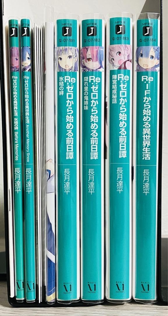 Amazon.co.jp: リゼロ 円盤特典小説 + 劇場特典+キャラ設定資料集 + 20