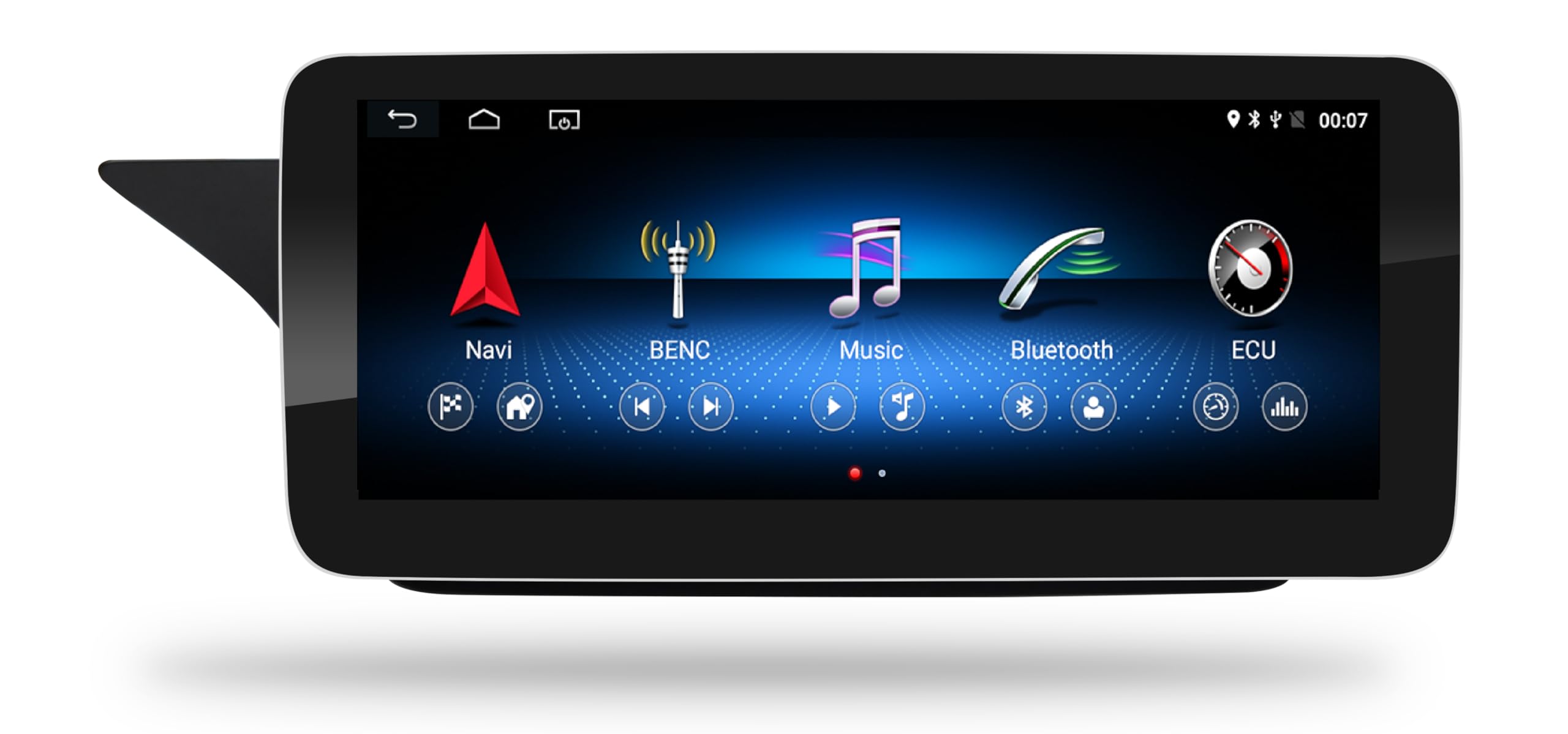 Amazon.co.jp: 12.5 インチ Benz ベンツ E Class 4door W212 S212 用