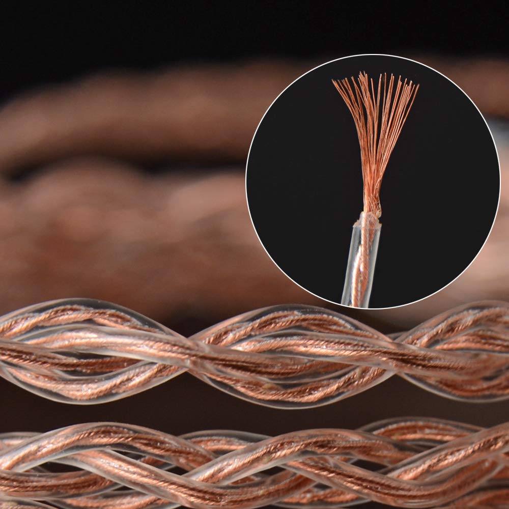 Amazon.co.jp: NICEHCK Oalloy イヤホンケーブル 6N UPOCC単結晶銅線と