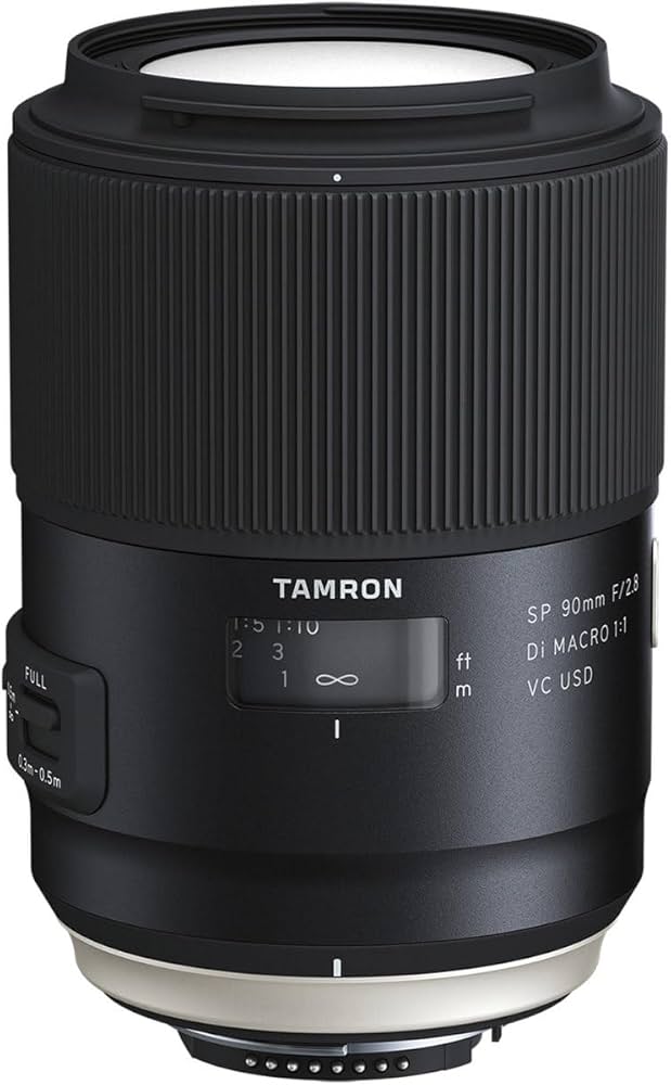 Amazon.com : Tamron AFF017N700 SP 90mm F/2.8 Di VC USD 1:1 Macro