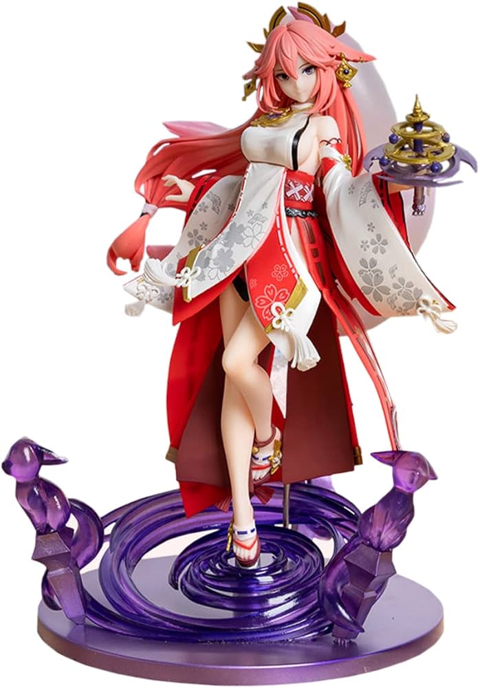 Amazon | RZAHUAHU 原神 インパクト 八重美子 1/7 フィギュア 24CM