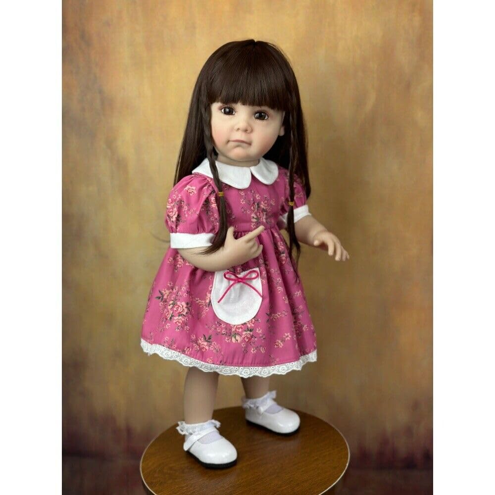 Amazon.co.jp: Meeler リボーンドール 女の子 55cmリアルな 笑顔