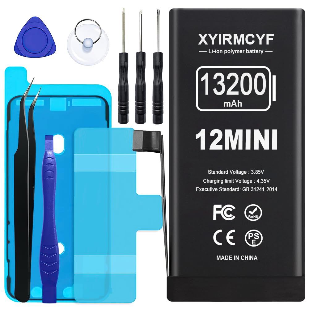 Amazon.com: XYIRMCYF 13200mAh Super Capacity Battery Compatible